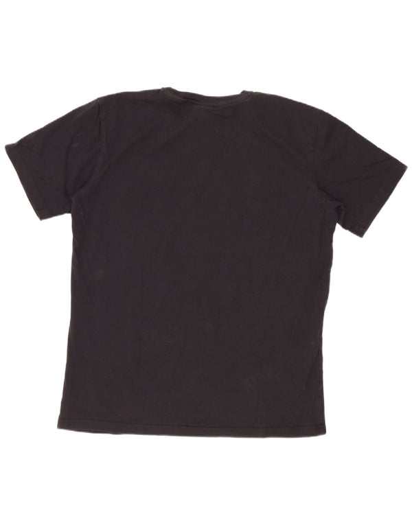 Champion Boys T-Shirt Top 15-16 år 2XL Sort Bomuld