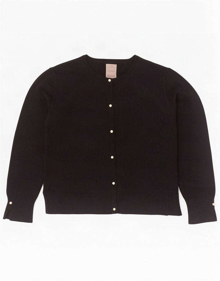 Zara Girls Cardigan Sweater 9-10 Years Black