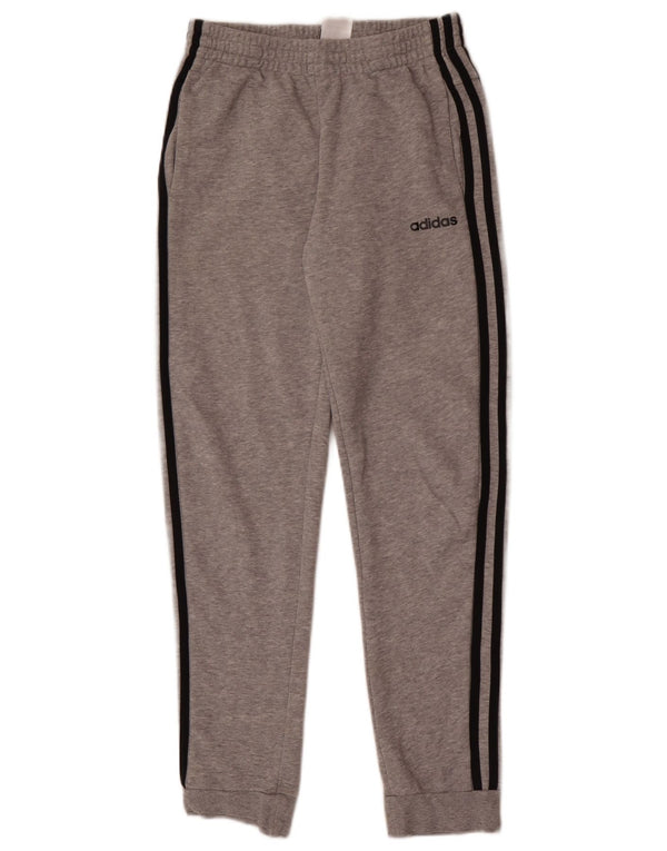 Pantaloni da tuta da ragazzo Adidas Joggers 13-14 anni in cotone grigio screziato