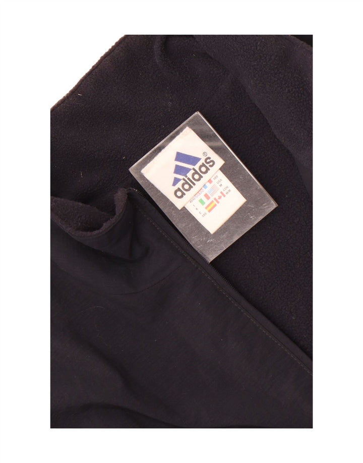 Adidas Herre Pullover Træningsdragt Topjakke UK 40/42 Medium Navy Blue