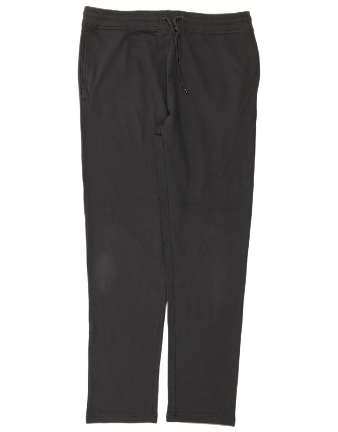 Marks & Spencer Womens Tracksuit Trousers UK 16 Large Grey Cotton