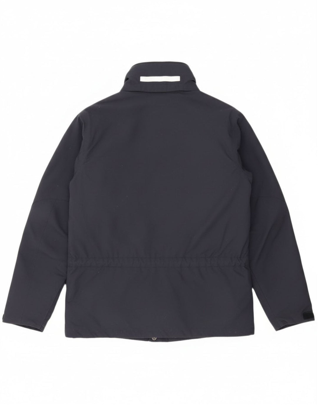 Slam Mens Hooded Windbreaker Jacket UK 36 Small Navy Blue Nylon