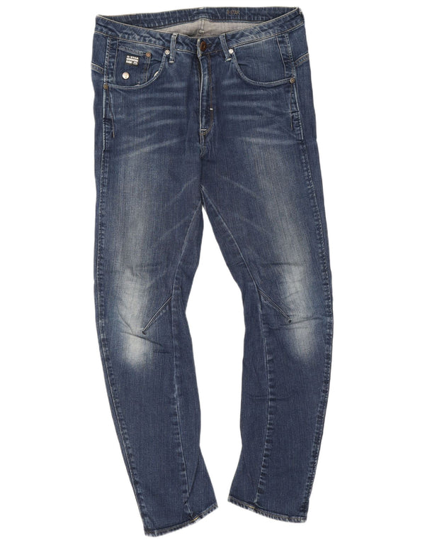 Calça jeans masculina G-Star cônica W29 L28 algodão azul
