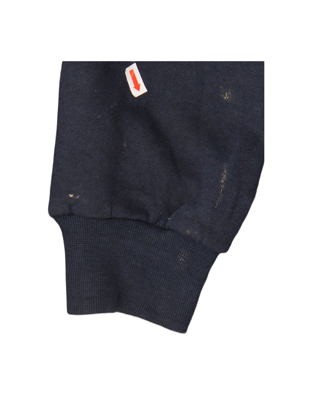 CHAMPION Mens Tracksuit Top Jacket Large Navy Blue Cotton