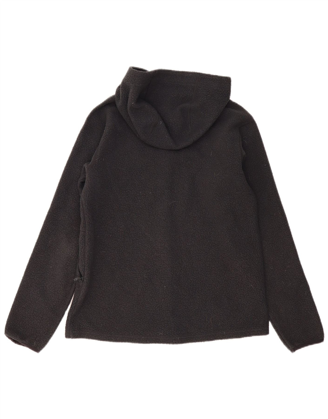 Berghaus Womens Hooded Fleece Jacket UK 10 Small Black