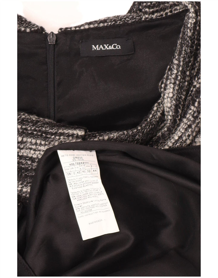 Max & Co. Dameskedekjole UK 12 Medium Grey Uld