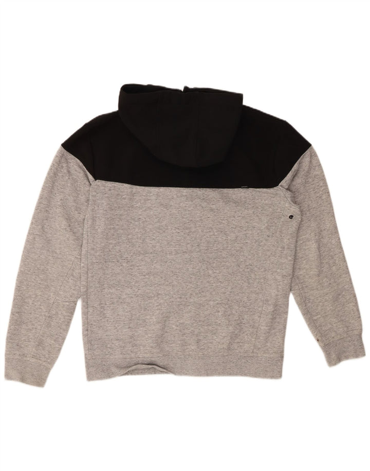 Męski sweter zapinany na zamek RIP CURL, średnioszary, z blokami kolorów