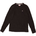 TOMMY HILFIGER Mens Top Long Sleeve Small Black Cotton Vintage Tommy Hilfiger and Second-Hand Tommy Hilfiger from Messina Hembry 
