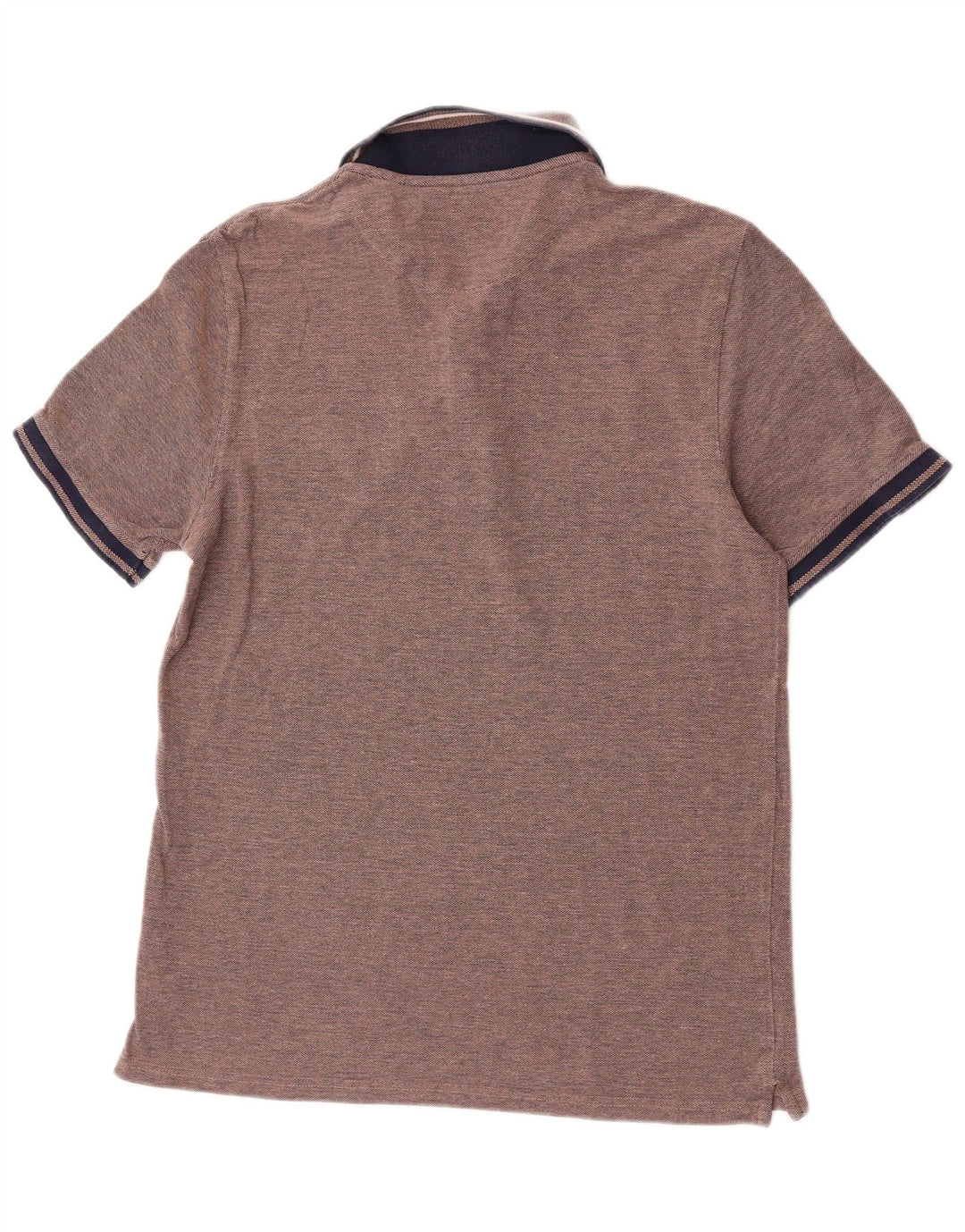 Tricou polo pentru bărbați Lyle & Scott, bumbac maro mare