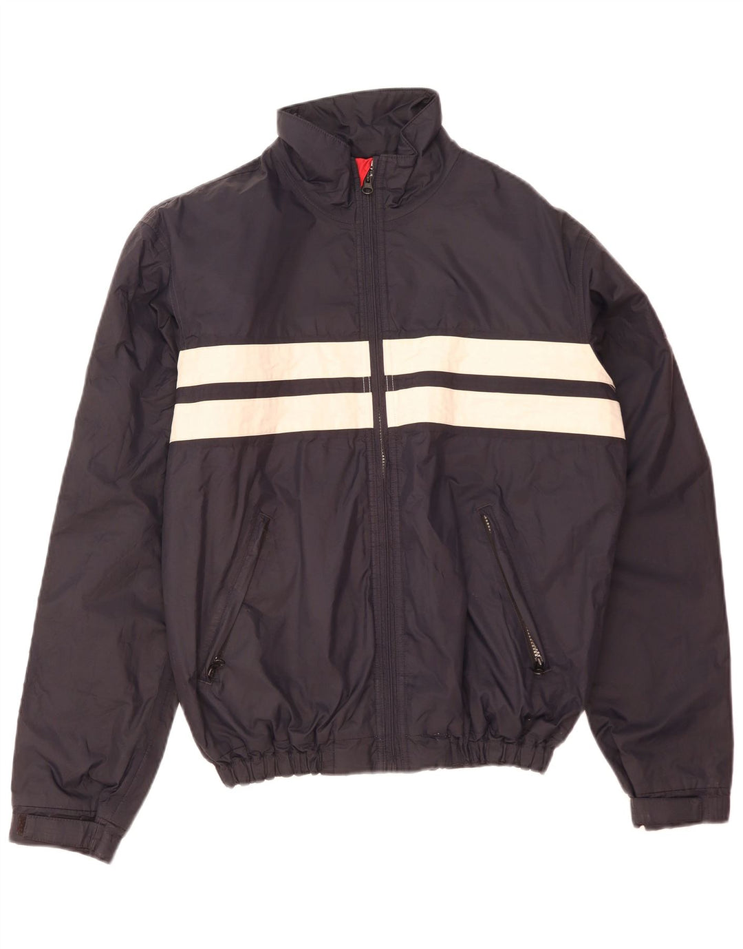 Murphy & Nye Herren-Windbreaker-Jacke, UK 40, Größe L, Marineblau, Farbblock