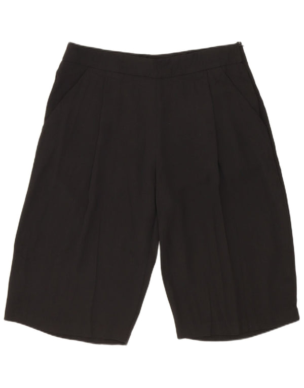 Zara Mujer Shorts Casual XS W24 Negro Poliéster
