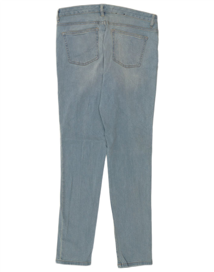 Chaps Womens Skinny Jeans W32 L29 Blue Cotton