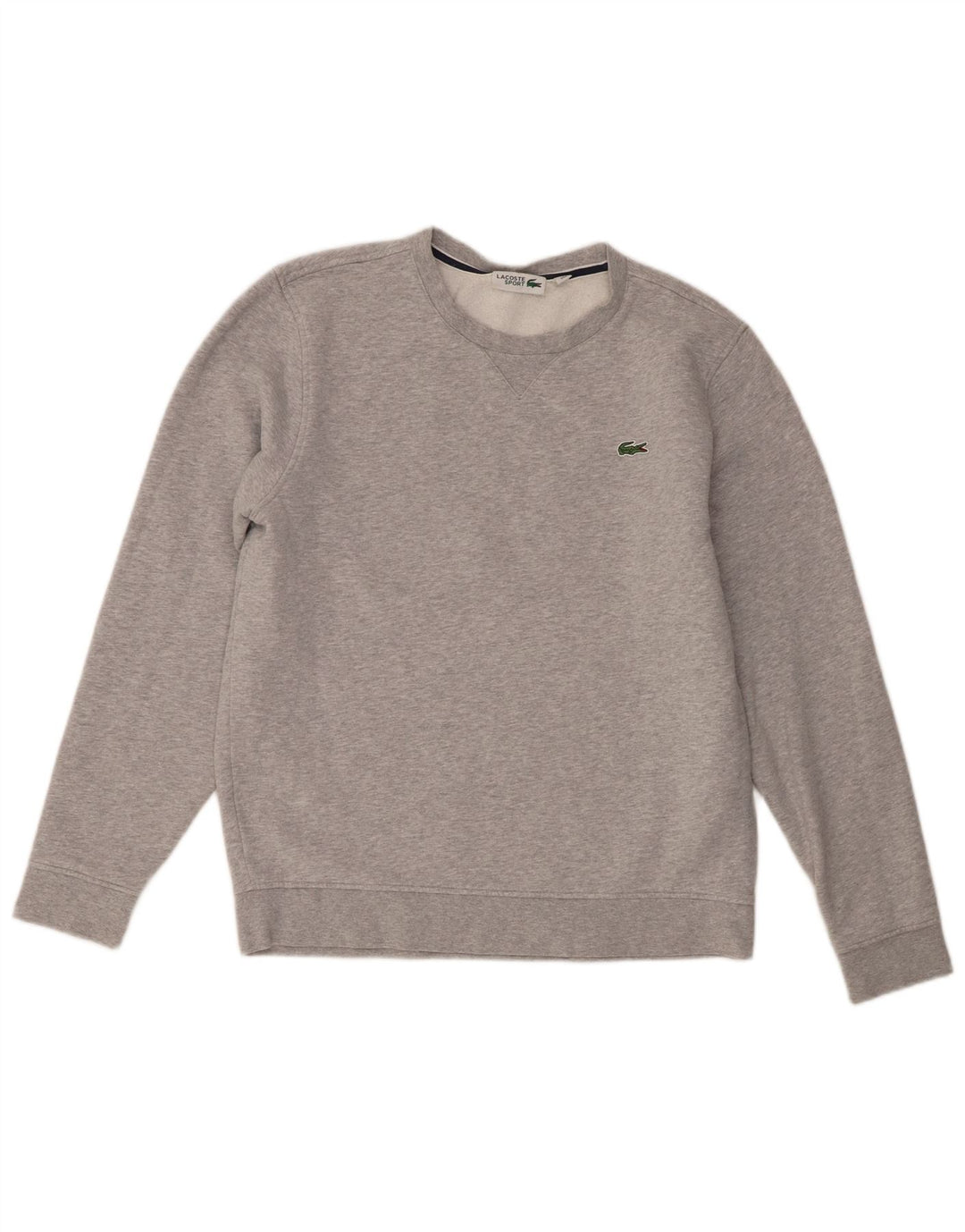 Lacoste Sweat-shirt pour homme Taille 4 Coton moucheté gris moyen