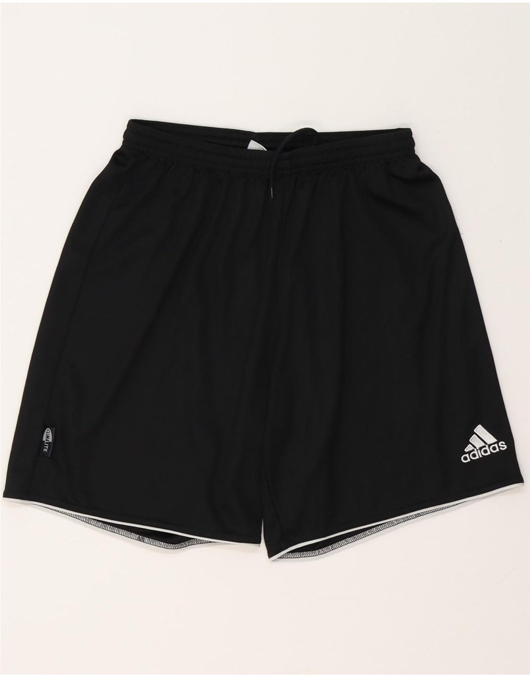 Мужские спортивные шорты ADIDAS Climalite, средний черный, полиэстер