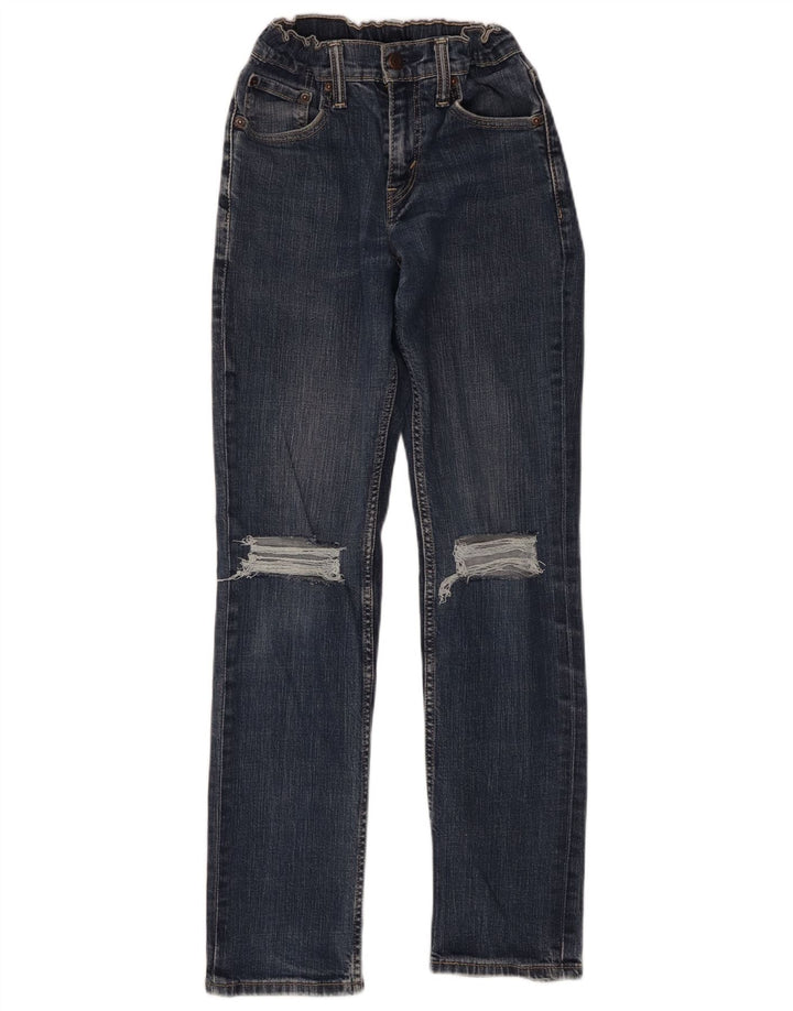 Levi's Herre 511 Distressed Slim Jeans W29 L29 Blå Bomuld
