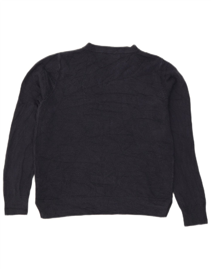 Marks & Spencer Dame sweater med rund hals DK 12 Medium Navy Blue