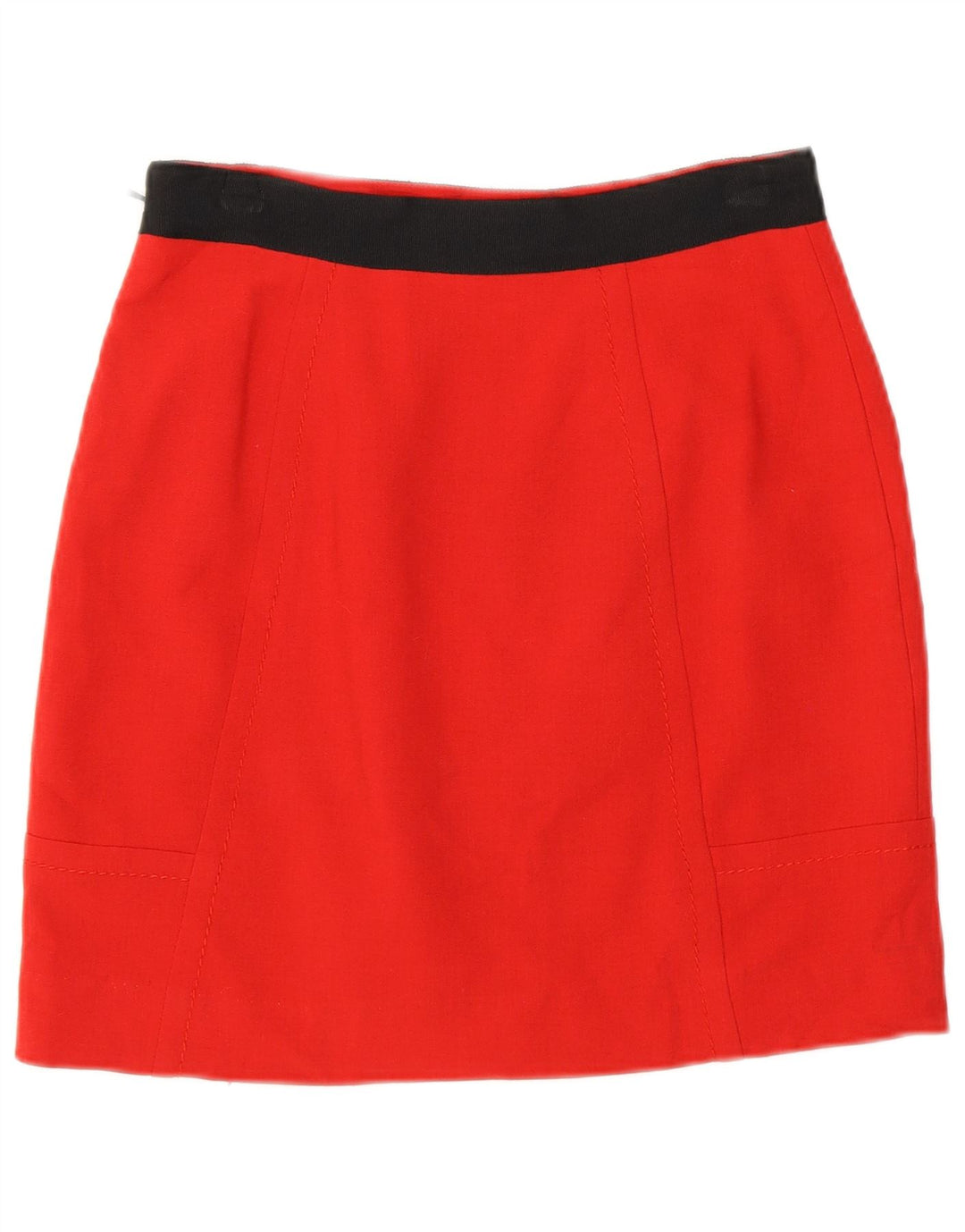 Coast Womens Mini Skirt UK 8 Small W26 Red Colourblock Polyester