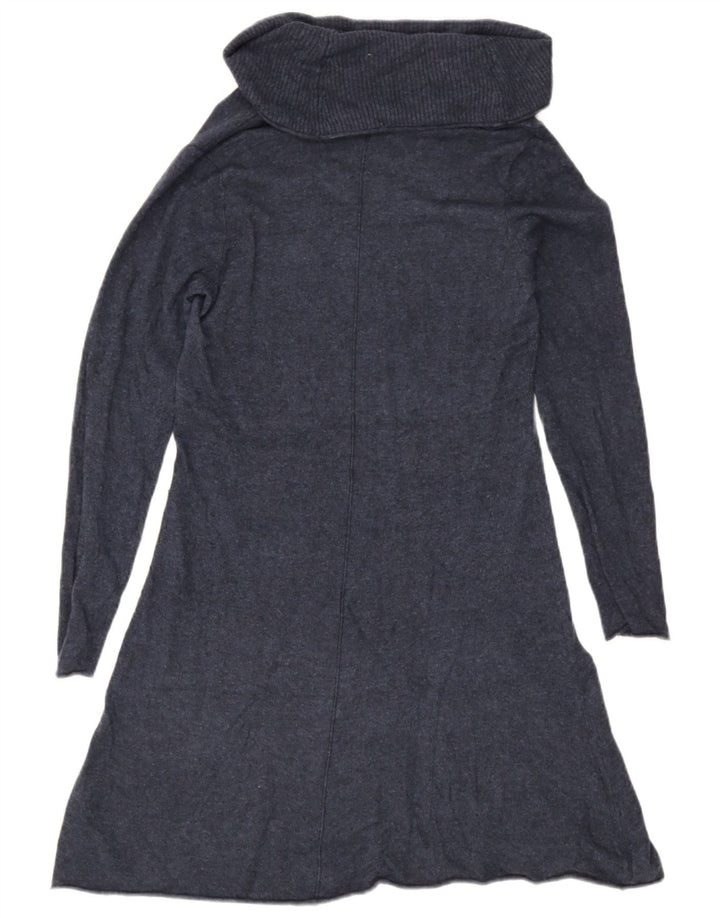 White Stuff Womens Jumper Dress UK 14 Medium Navy Blue Viscose