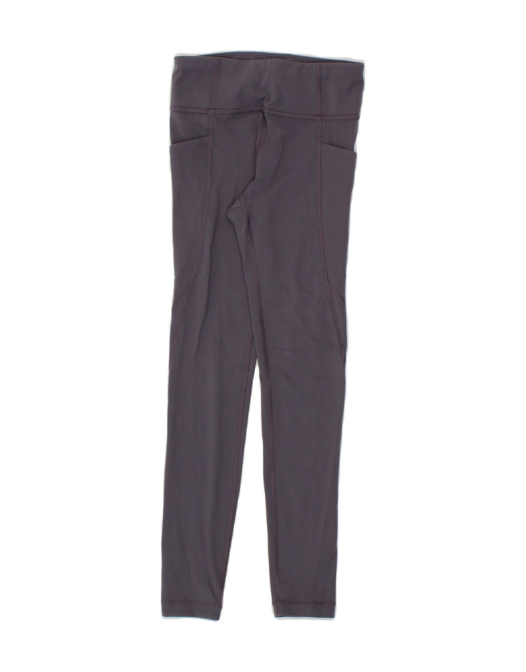 ATHLETA Girls Leggings 6-7 Years Small  Grey Vintage Athleta and Second-Hand Athleta from Messina Hembry 