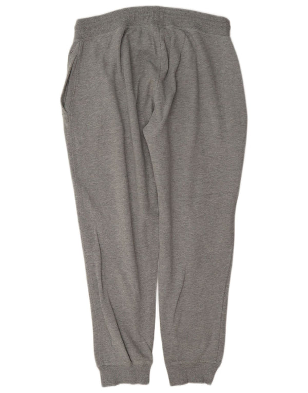 Ellesse Pantalon de survêtement pour homme Pantalon de jogging Large Gris Coton