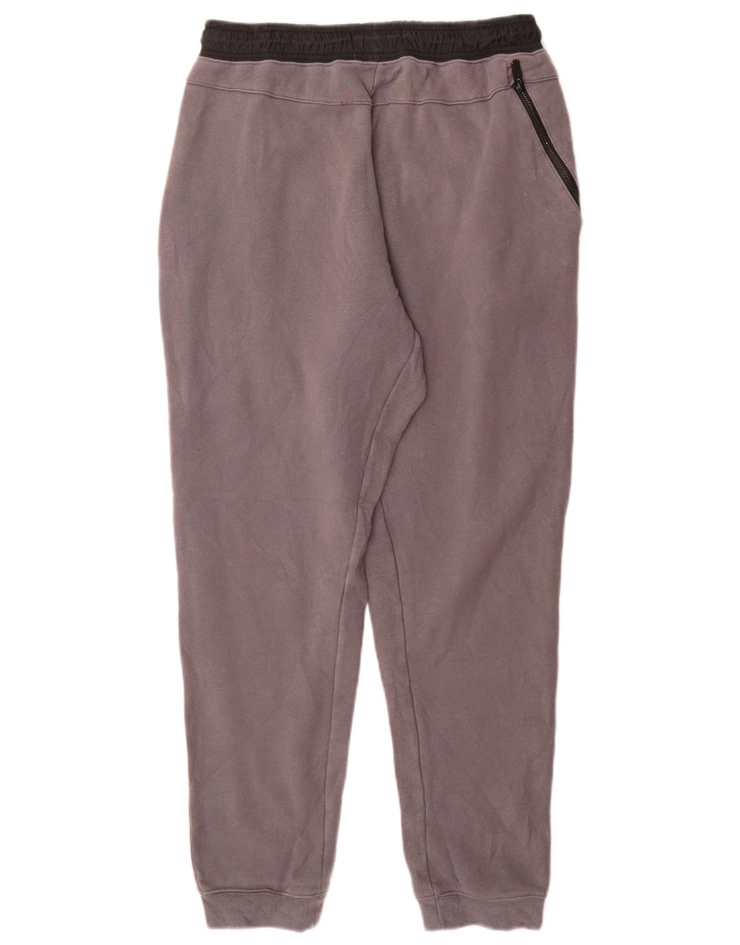 Nike Mens Tracksuit Trousers Joggers Medium  Grey Colourblock Cotton