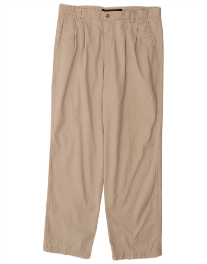 DOCKERS Herren-Chinohose mit Pegged, W34, L32, Weiß