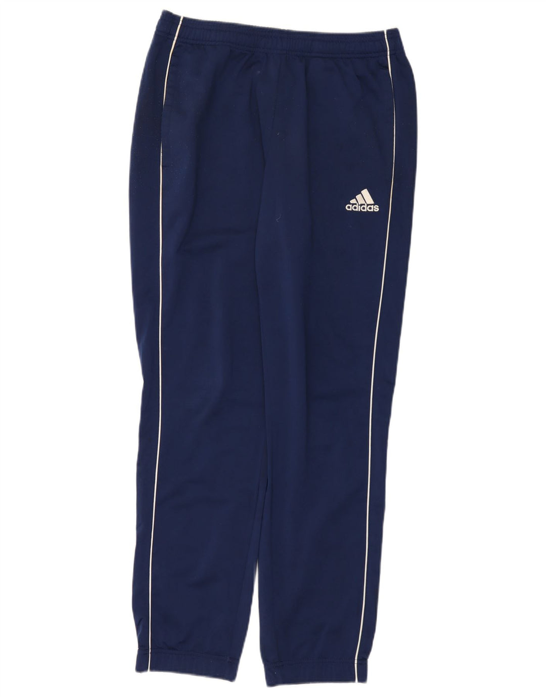Adidas Mens Tracksuit Trousers Joggers Medium  Navy Blue Polyester