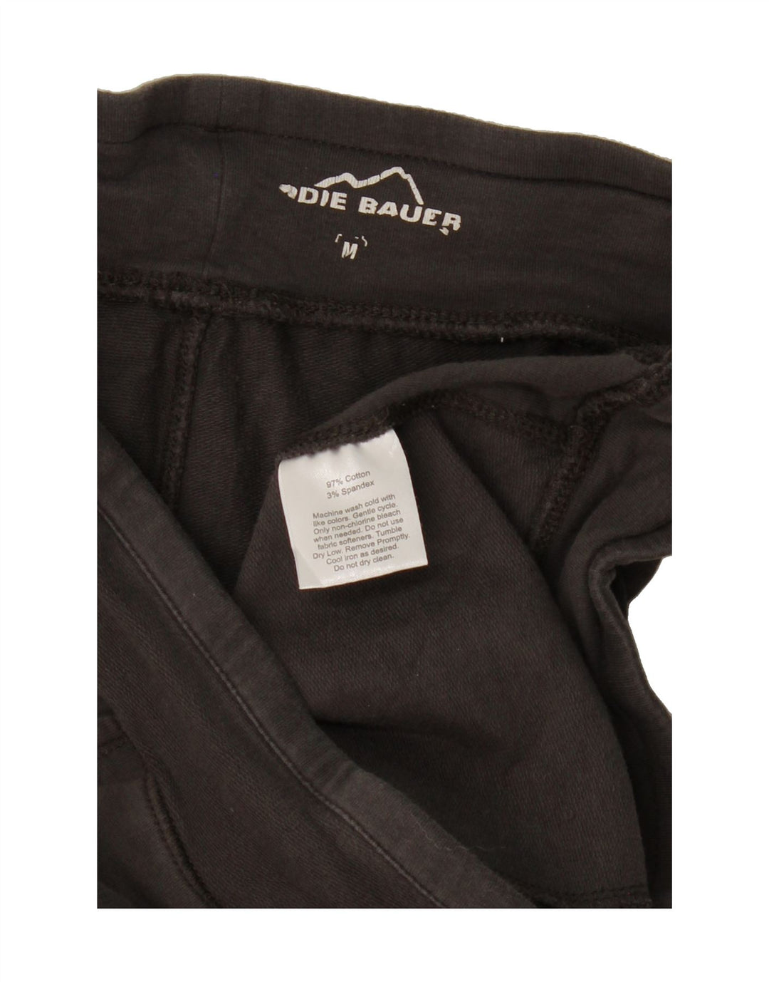 EDDIE BAUER Womens Sport Shorts UK 14 Medium  Grey Cotton Vintage Eddie Bauer and Second-Hand Eddie Bauer from Messina Hembry 