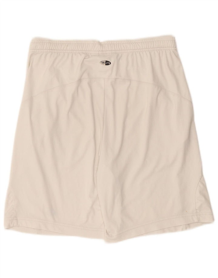 Adidas Mens Clima 365 Sport Shorts Small  White Polyester