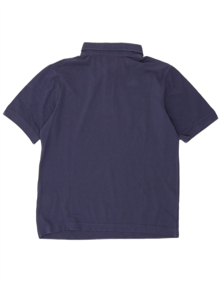 Kappa Mens Polo Shirt Small Navy Blue Cotton