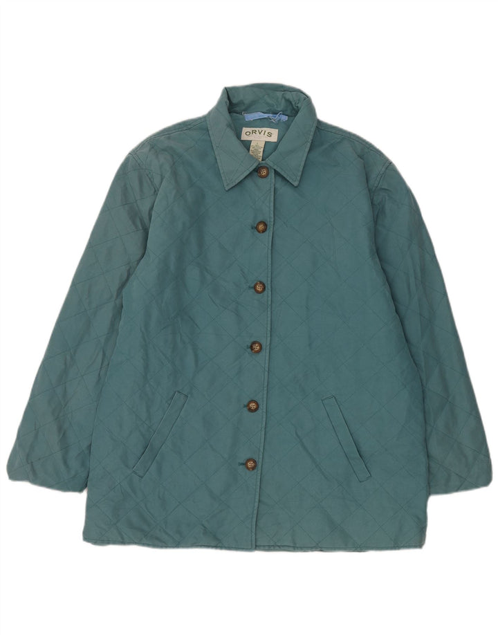 Orvis Chaqueta acolchada para mujer UK 46 Poliéster azul grande