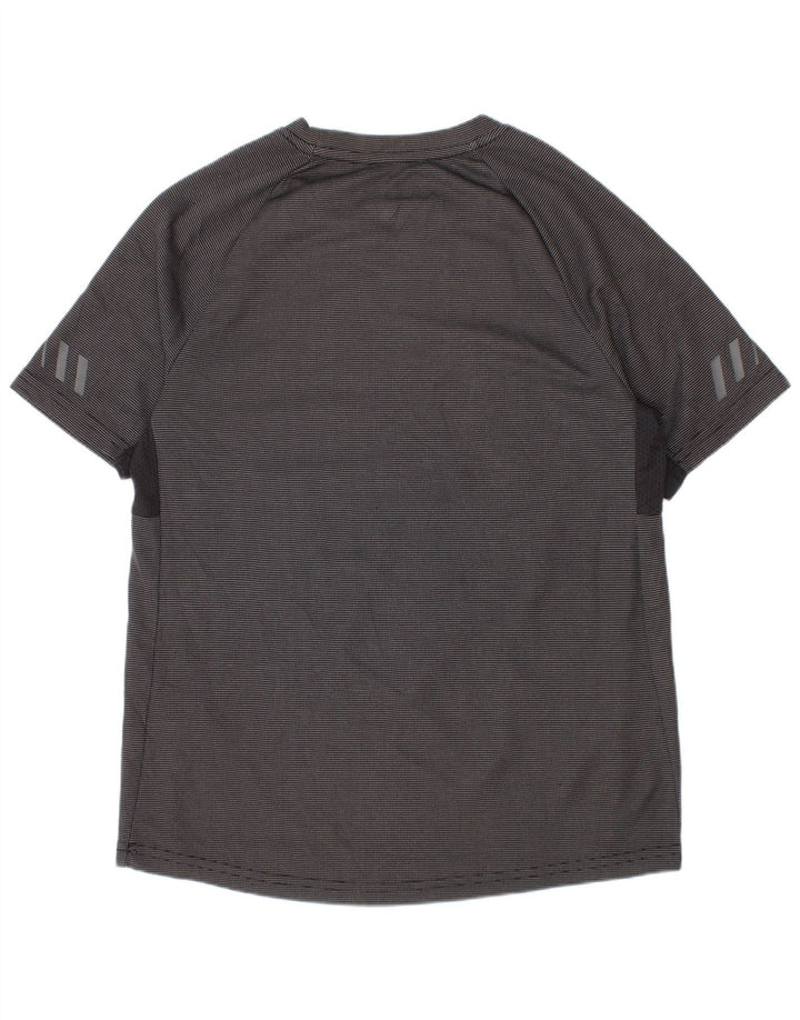 Russell Athletic Boys T-Shirt Top 10-11 Years Large Grey Polyester