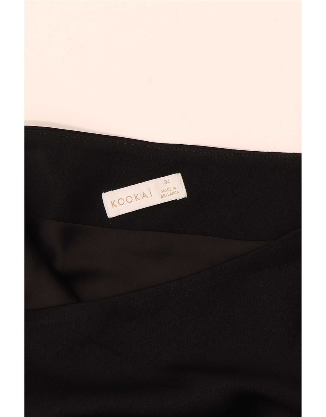 Kookai Womens One Shoulder Jumpsuit EU 34 XS Black