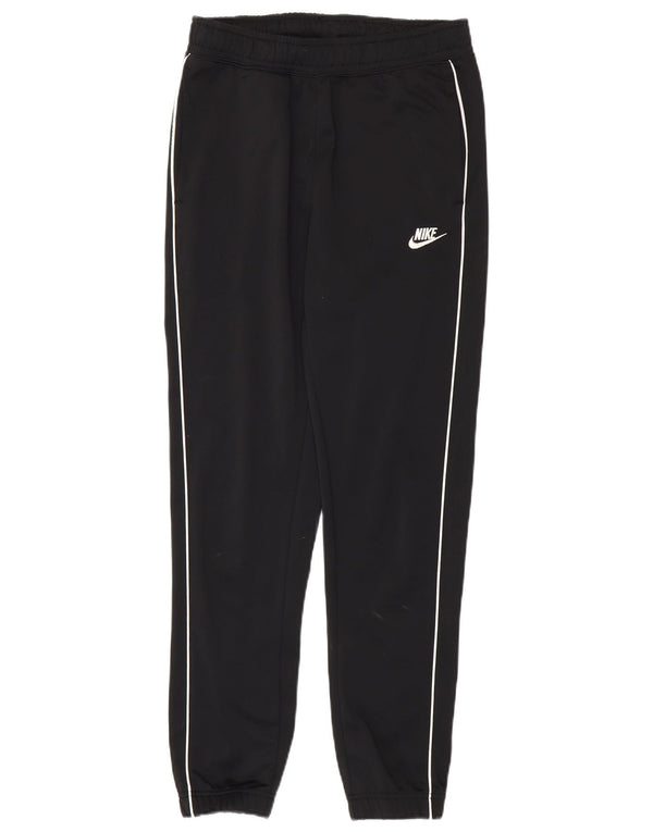 Pantaloni da tuta da uomo Nike Joggers piccoli in poliestere nero