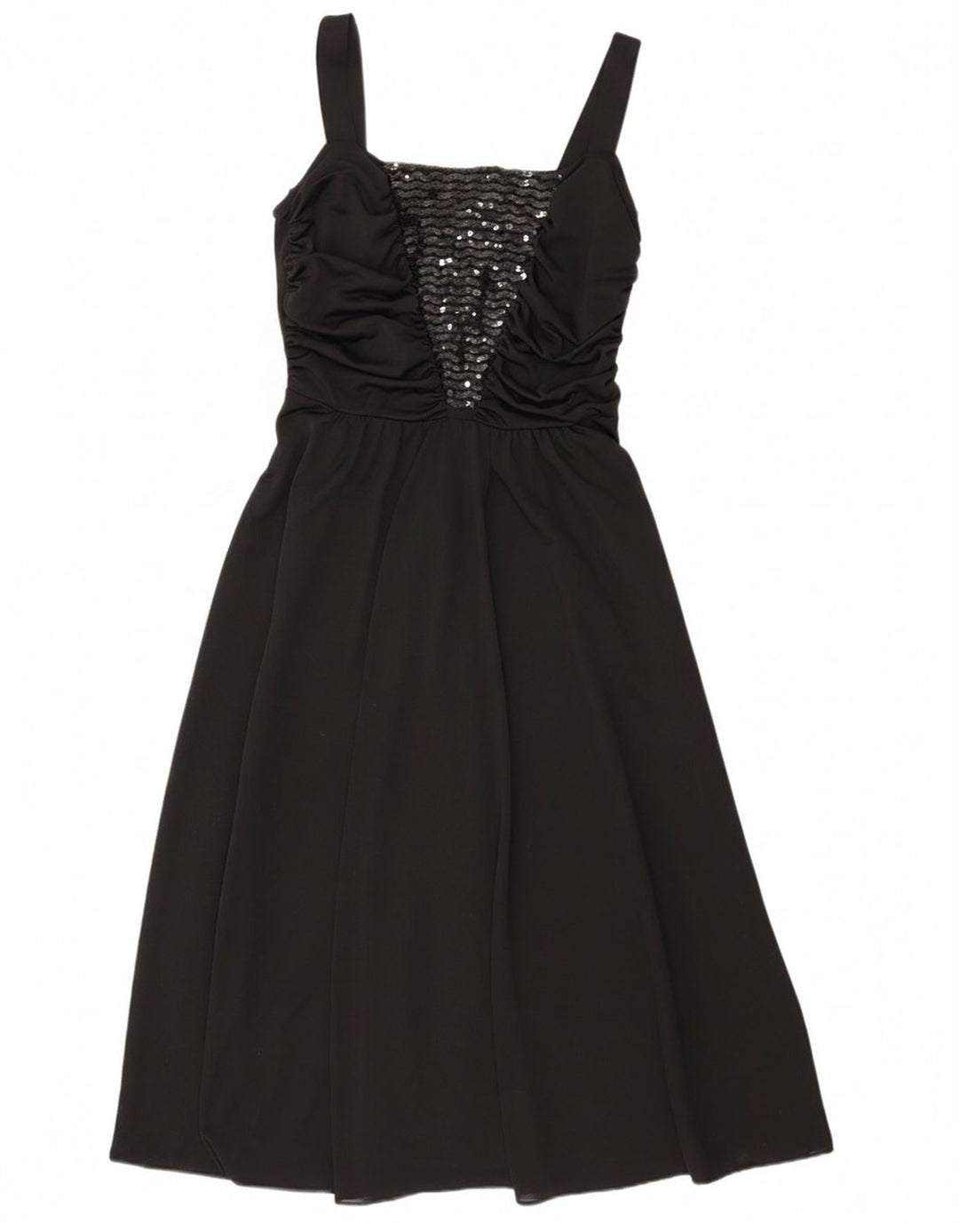 Hermann Lange Womens Sleeveless Cocktail Maxi Dress EU 40 Medium Black