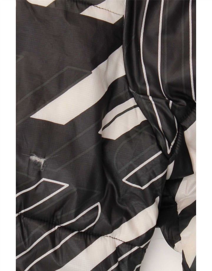 Superdry Herre grafisk polstret jakke UK 40 Stor sort polyester