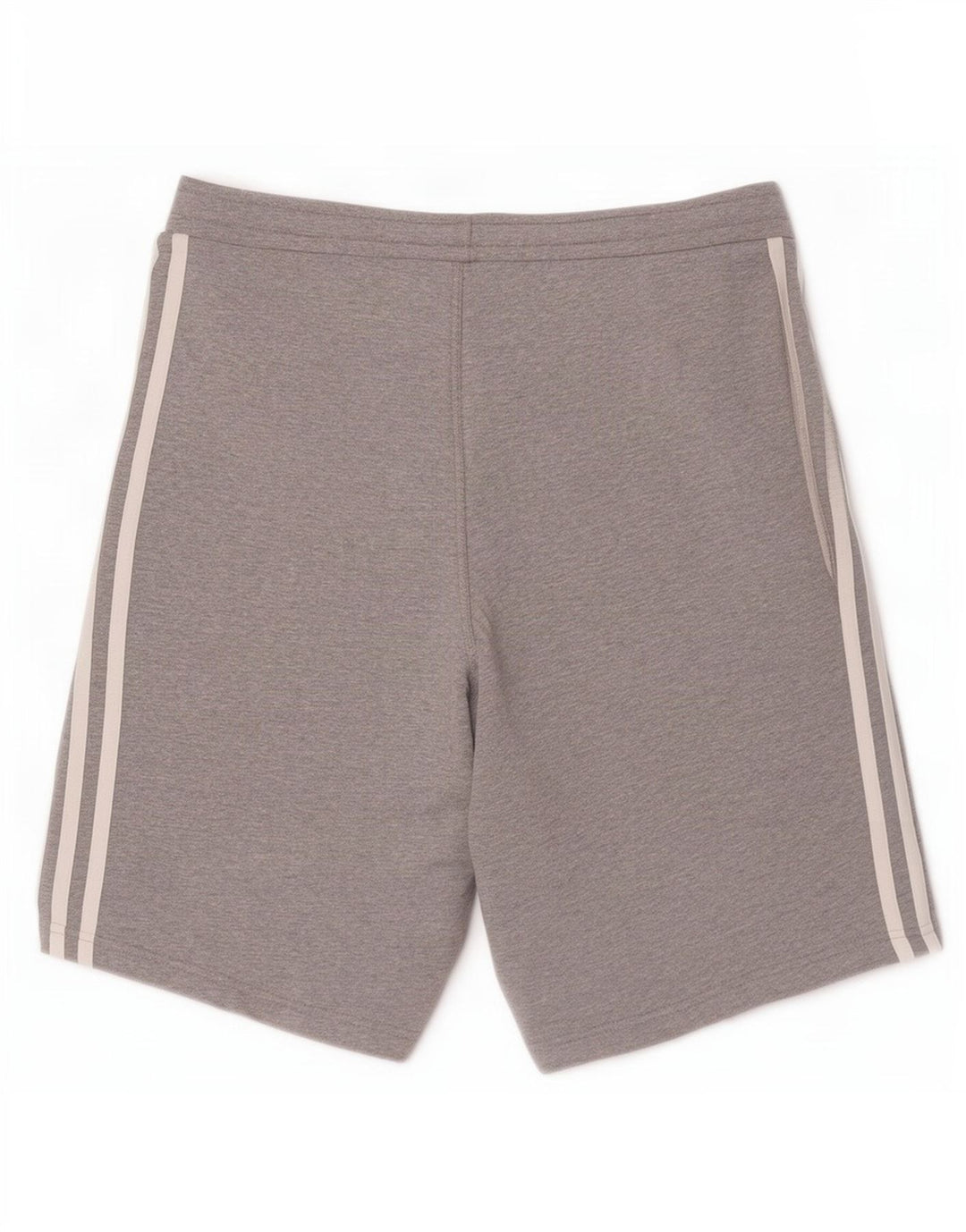 Adidas Short de Sport Homme Gris Moyen Coton