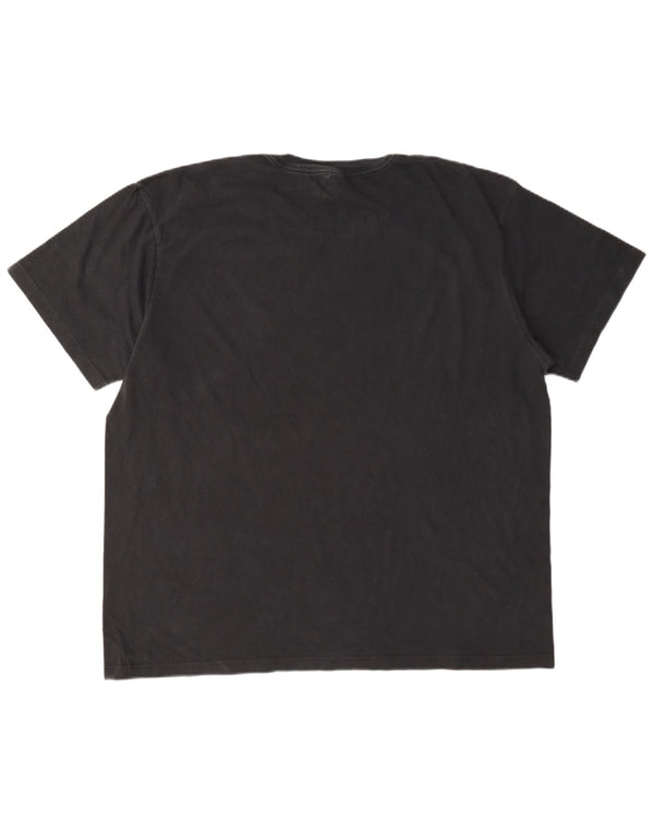Calvin Klein Herre T-Shirt Top XL Grå Bomuld