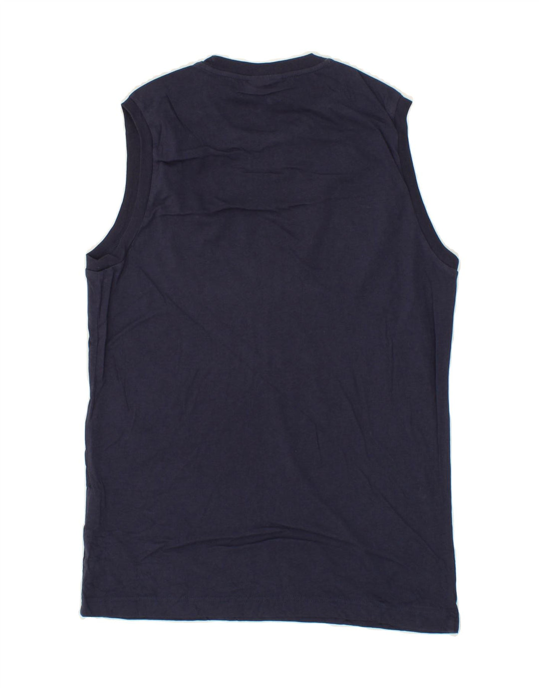 CHAMPION Boys Rochester Graphic Vest Top 9-10 Years Medium Navy Blue Vintage Champion and Second-Hand Champion from Messina Hembry 