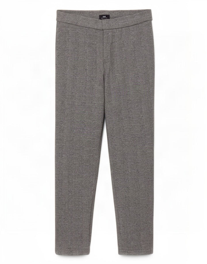 Marks & Spencer Legging court pour femme UK 44 Large Gris Pied-de-poule Polyester