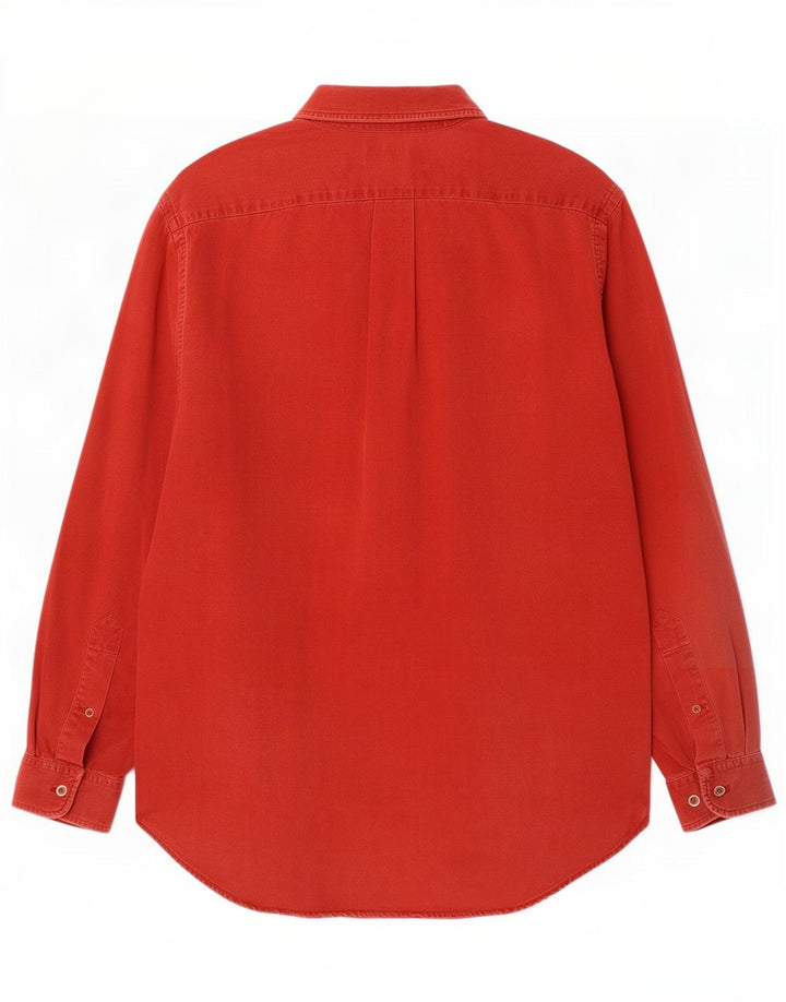 Marlboro Classics Mens Shirt Small Red Cotton