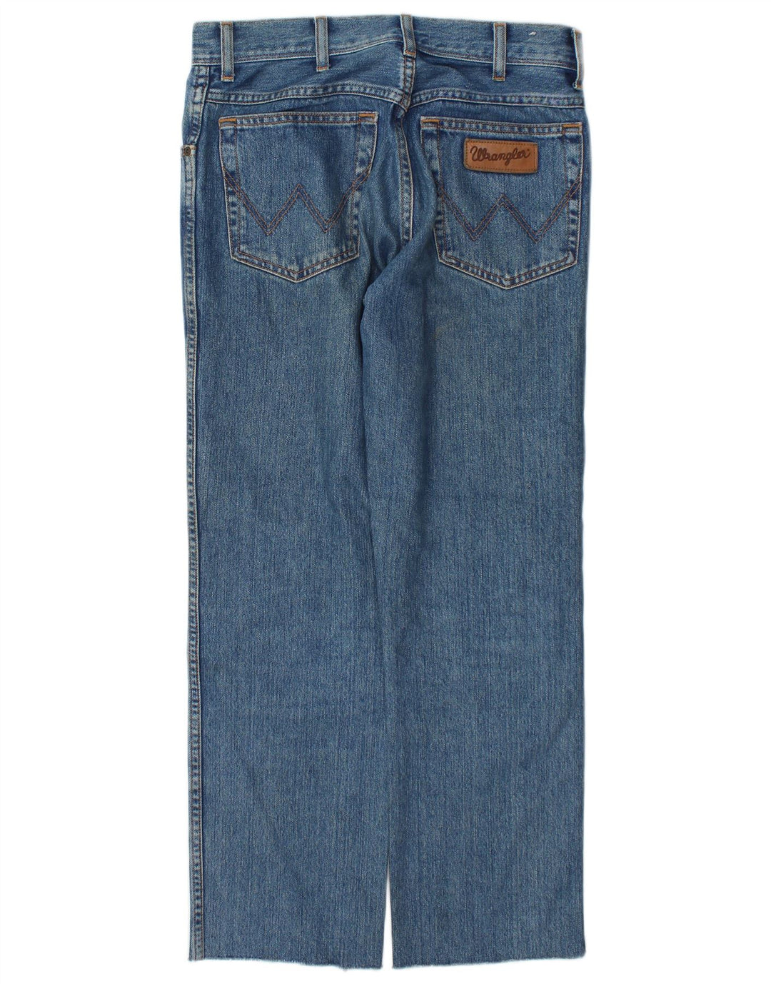 Wrangler Mens Texas Straight Jeans W30 L28 Blue Cotton