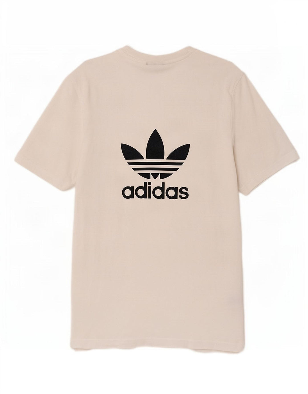 Adidas T-shirt graphique pour homme en coton blanc moyen