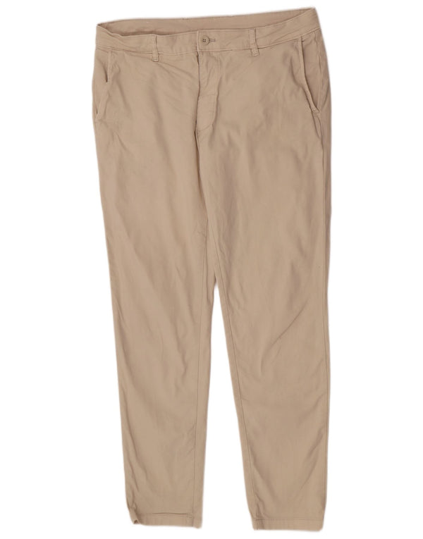 Zara férfi vékony chino nadrág EU 46 XL W36 L30 bézs pamut