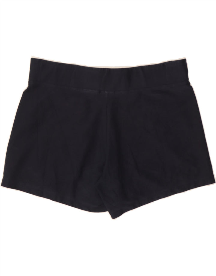 NIKE Womens Dri Fit Sport Shorts US 8/10  Medium  Navy Blue Polyester Vintage Nike and Second-Hand Nike from Messina Hembry 