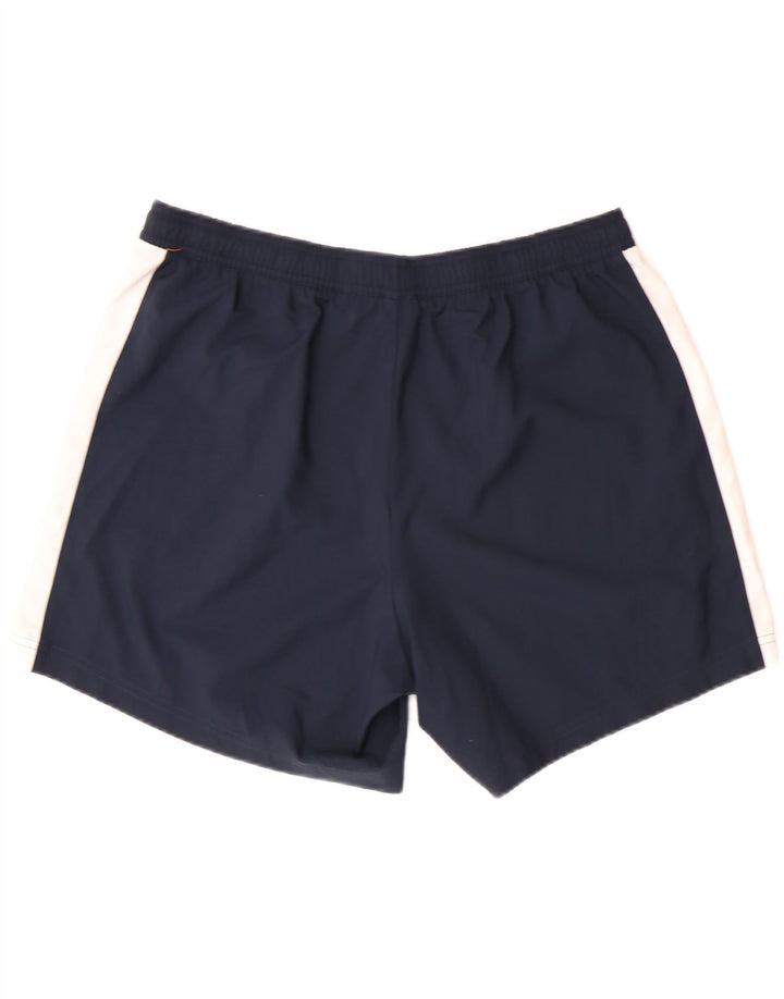 NIKE Womens Sport Shorts UK 16/18 XL Navy Blue Polyester Vintage Nike and Second-Hand Nike from Messina Hembry 