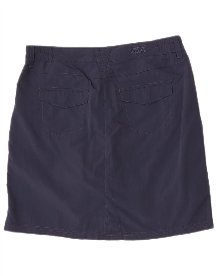Jack Wolfskin Dame Mini-nederdel UK 8 Small W30 Navy Blue Polyamid