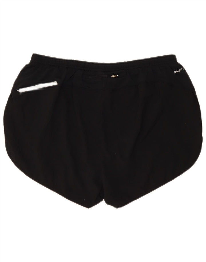 Nike Womens Sport Shorts UK 18 XL Black Polyester