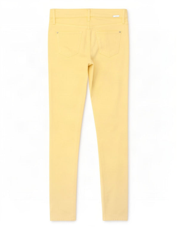 Massimo Dutti Womens Skinny Jeans EU 38 Small W28 L29 Yellow