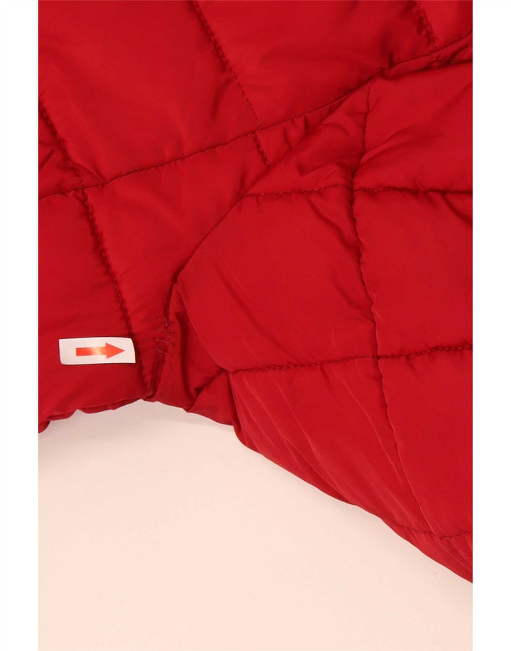 Утепленная куртка Colmar для мальчиков с капюшоном 15-16 лет, 2XL, красный полиэстер